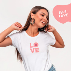 'Self Love Tee' Pink Power Collection