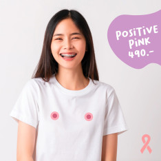 'Positive Pink Tee' Pink Power Collection